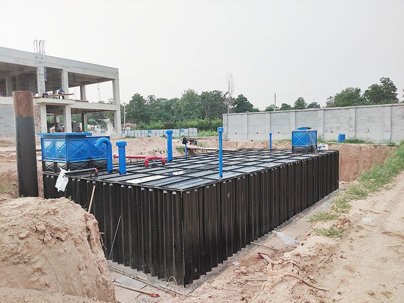 Bagaimana untuk membasmi tangki air yang dipasang BDF?